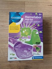 Galileo Fun Horrorlabor Mini-Set Clementoni NEU unbenutzt 8+