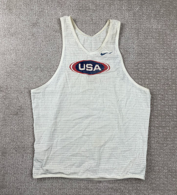Nike 90s アトランタオリンピック チームUSA Vintage 90s Nike Team USA Olympic Singlet Jersey Tank Top Track