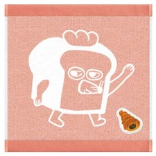 Kamio Japan Bread Thief Jacquard Towel 1.