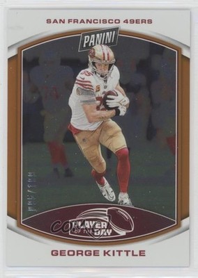 2023 Panini Player of the Day Orange 95/199 George Kittle #17 18jy