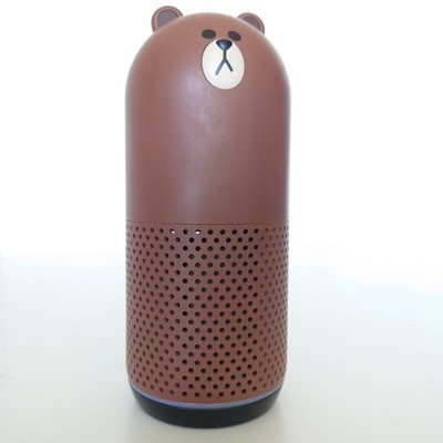 Smart Speaker Clova Wave Brown Bear Bluetooth AI Voice Assistant Japan
