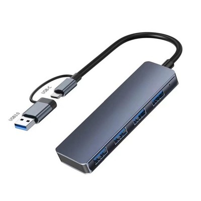 USB Hub | Multiport Dock Multi-Splitter USB Typ-A 3.0 Hub Adapter für PC Mac