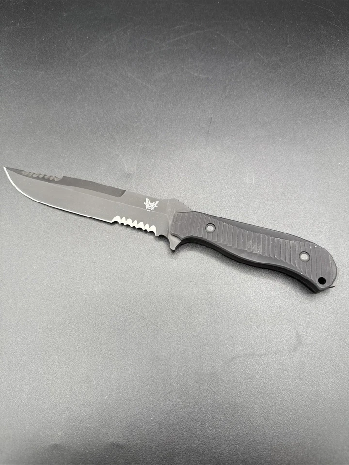 Benchmade 155 Presidio Fixed Blade W Sheath BM155SBK USA - Image 2 of 4