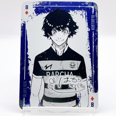 Blue Lock Meguru Bachira Egoist Playing Card Diamond 8 Holo Japan Anime Manga