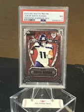 2023 Wild Card Jaxon Smith-Njigba Seattle Seahawks Weekend Warrior Red PSA 7