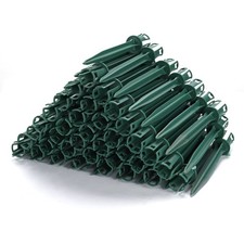 DELight 100Pcs Christmas Light Stakes for C9 String Lights Pathway Yard Lawn