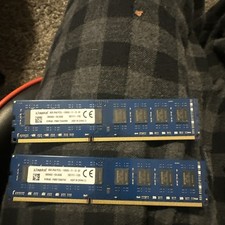 Kingston 16GB 2 x 8GB PC3L-12800U 1600MHz DDR3 Memory Desktop PC RAM