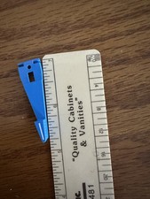 IBM Selectric I part 1256665 MARGIN SET BLUE 1 3/4 LONG x 1/2 IN WIDE NEW