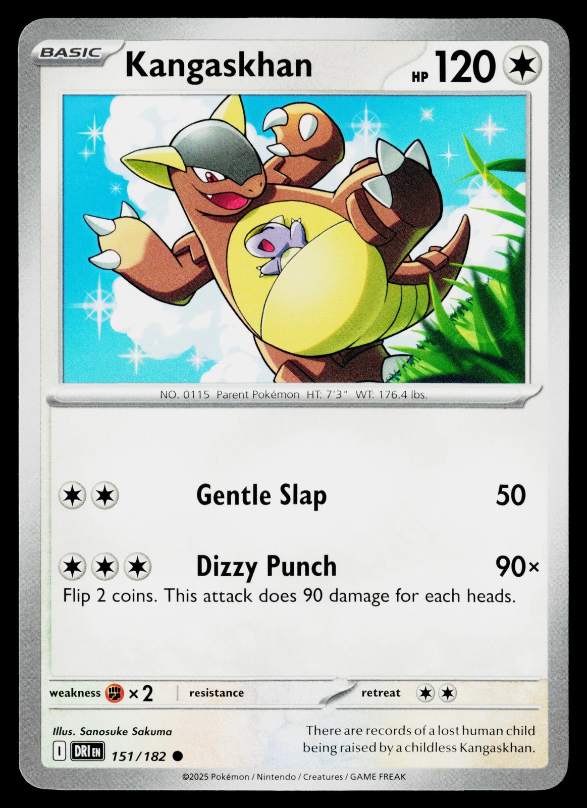 Kangaskhan #151/182 SV10: Destined Rivals Near Mint or Better