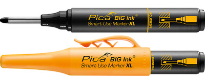 1x Pica BIG Ink XL Tieflochmarker SCHWARZ 170/46 Marker Permanentmarker