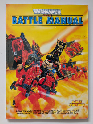 Warhammer 40.000 Battle Manual 1992 komplett | Rogue Trader 40k Games Workshop