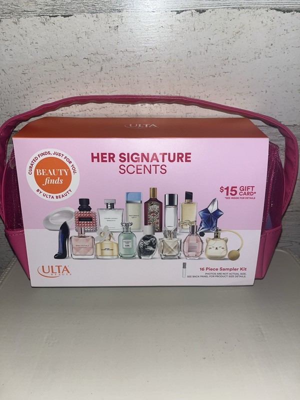 Ulta Beauty Finds 16 Perfume Samples with $15 dollar gift card