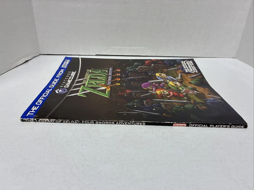 Vtg Nintendo Power The Legend of Zelda Four Swords Guide 2004 GameCube W/ Poster - Image 2 of 4