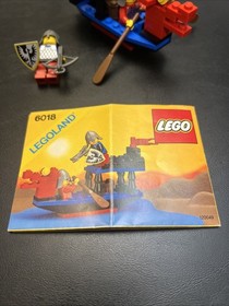 Lego Castle Black Battle Dragon 6018 100% Complete W/Instructions