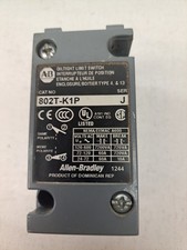 ALLEN BRADLEY 802T-K1P Ser J  Standard Oiltight Limit Switch USED