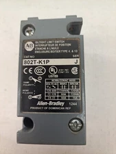 ALLEN BRADLEY 802T-K1P Ser J  Standard Oiltight Limit Switch USED