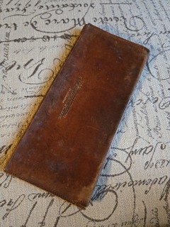 Waterloo Cedar Falls Northern Railroad Leather Folder