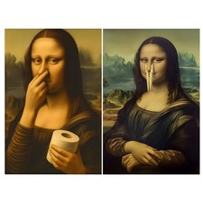 Bathroom Pictures Wall Decor Humorous Painting Pictures Artwork Funny vividly