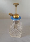 Lovely Antique White Metal And Guilloche Enamel Atomiser  Wilson & Gill London
