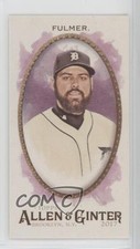 2017 Topps Allen & Ginter Mini Red Brooklyn Back /25 Michael Fulmer #141 tg5