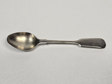 Antique William Hutton & Sons Silver Britannia Plate Fiddleback Teaspoon