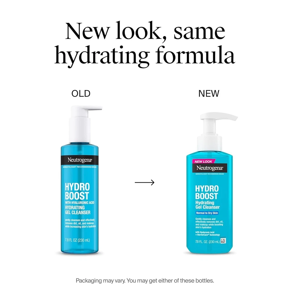 Neutrogena Hydro Boost Face Wash, Hydrating Facial Cleanser with Hyaluronic Acid - Image 2 of 4