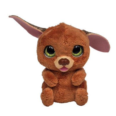 FurReal Friends Newborns Brown PUPPY DOG 5  Electronic Toy By Hasbro