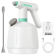 2L Rechargeable Electric Sprayer for Cleaning, Watering, Disinfecting - Portable