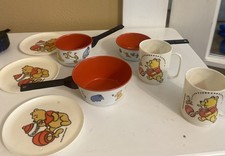Vintage Winnie The Pooh Toy Cooking Kitchen Set