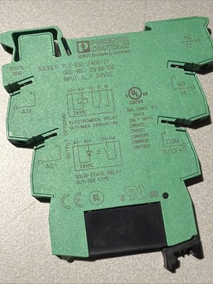 2x Phoenix Contact PLC-BSC-24DC/21