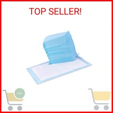 Amazon Basics Leak-Proof Dog and Puppy Potty Training Pee Pads with Quick-Dry 5-
