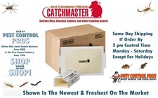 72 Catchmaster Mouse Glue Board Sticky Traps Peanut Butter Mice Insects Spiders