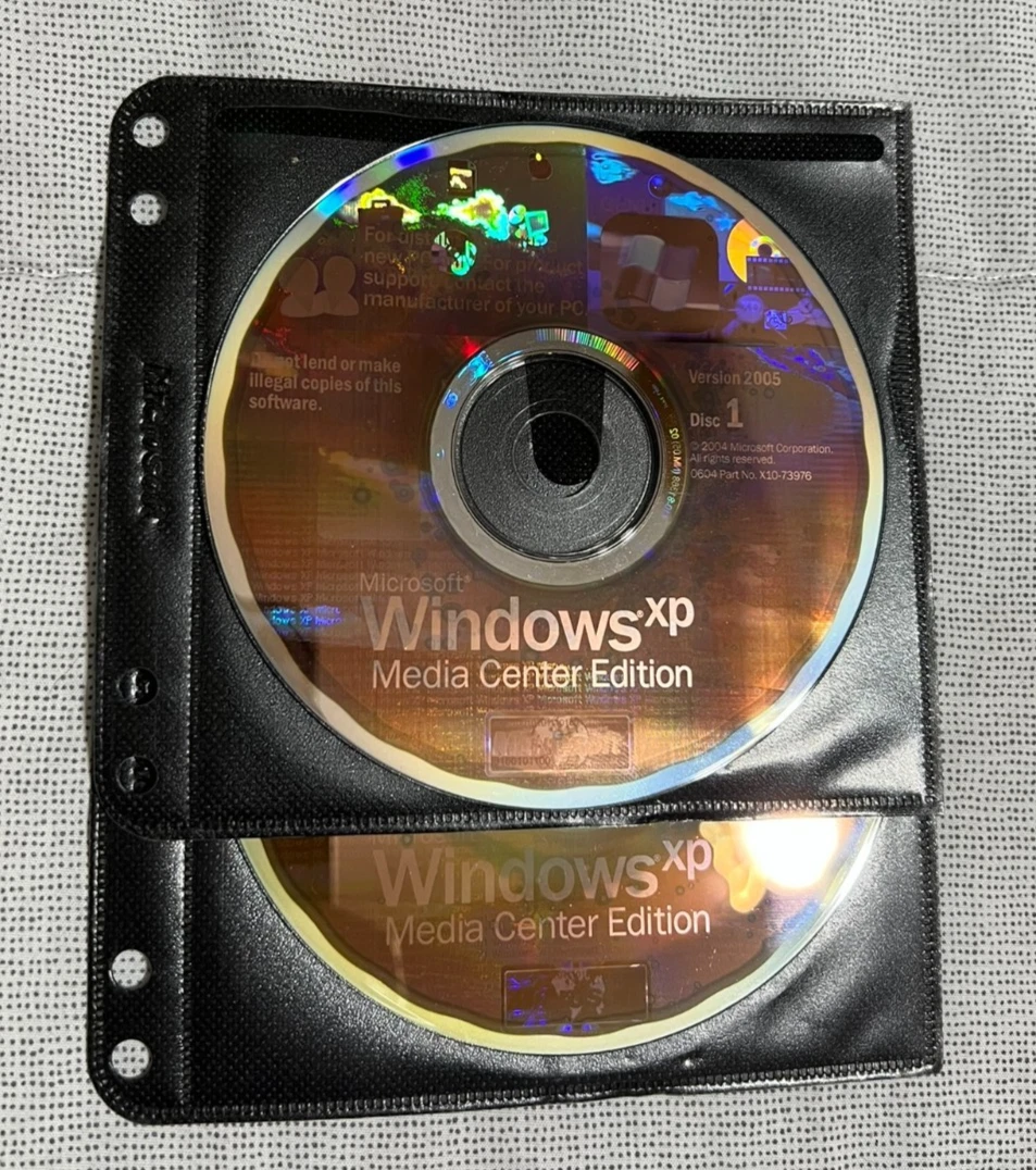 Microsoft Microsoft Windows XP CD Operating System Software for