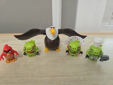 LEGO Angry Birds King Pig's Castle 75826 Minifigure Lot Mighty Eagle Chef Red