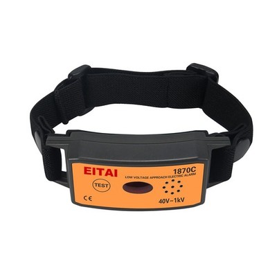 EITAI1870C Wearable Voltage Alarm Detector, 40V-1kV, Black, Orange 