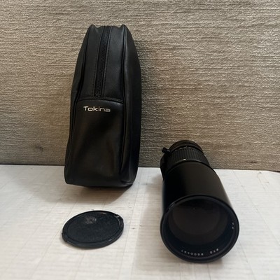 TOKINA RMC 400mm 1:5.6 72mm Skylight Manual Focus Lens Canon 8500497 Japan WORKS