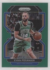 2021-22 Panini Prizm Green Prizm Evan Fournier #153 0qo7