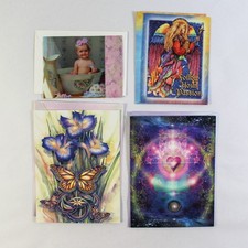 Lot of 4 Leanin Tree Unused Greeting Cards wi...