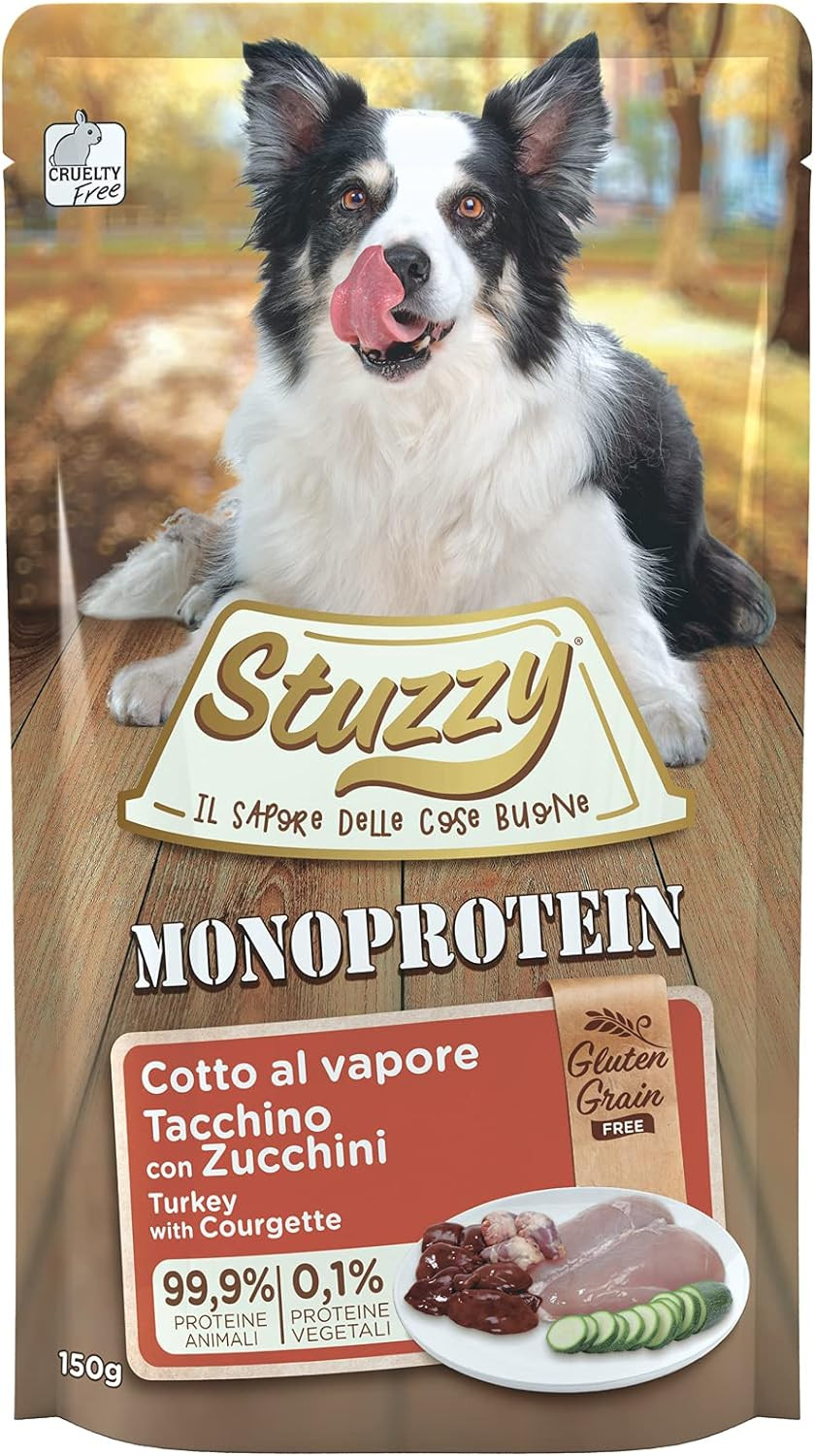 Cibo Umido Cane Monoproteico Tacchino e Zucca | Senza Cereali