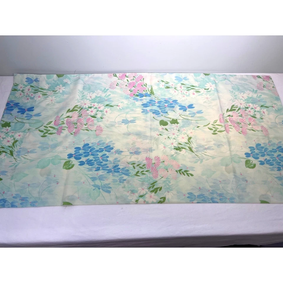 Juego de 2 fundas de almohada Cannon Royal Family King de colección acuarela par floral Foto 4 de 4