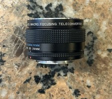 Vivitar 2x Macro Focusing Teleconverter MC N/AI Japan