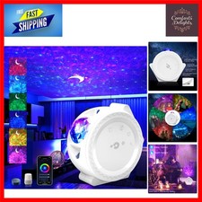 Galaxy Projector with Timer & App Control: 3D Star, Nebula, Ocean for Relaxation