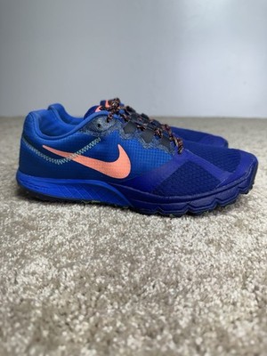 Nike Zoom Wildhorse 2 Cobalt Mango W Trail Running Shoes Size 7.5