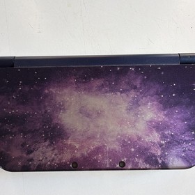 Nintendo New 3DS XL Galaxy Blue/Purple Console w/ Box Manual NFC Wi-Fi