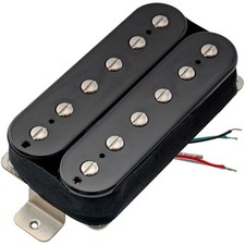 Artec HBBA-TBN Black Alnico 5 Uncovered Humbucker Electric Guitar Bridge Pickup