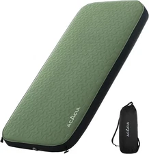 Acacia 4" Thick Self Inflating Sleeping Pad with Foam, Innovative #1216PR8