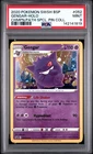 POKEMON CHAMPION'S PATH PIN COLL. GENGAR #SWSH052 PSA 9 MINT #142141819 (SWIRL)