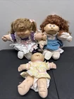 Vintage Cabbage Patch Kids Doll Lot Of 3 Toy Dolls 1970s/1980s?