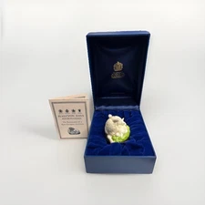 Halcyon Days Enamels HD England Trinket Box Lambs Sheep Presentation Box Rare