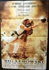 The Big Lebowski - 1998 Original One Sheet Poster. Cohen Brothers, Jeff Bridges